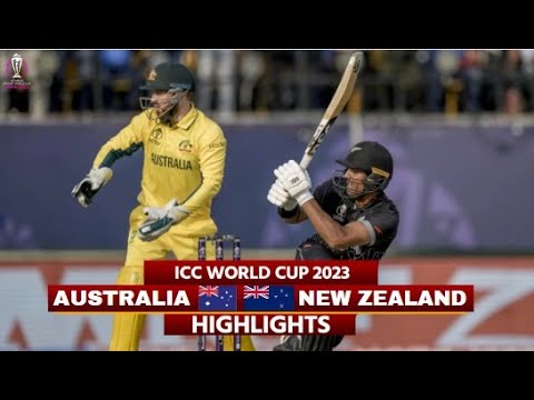 Video Thumbnail: Australia vs New Zealand World Cup 2023 Highlights: Aus vs NZ Highlights | Today Match Highlights